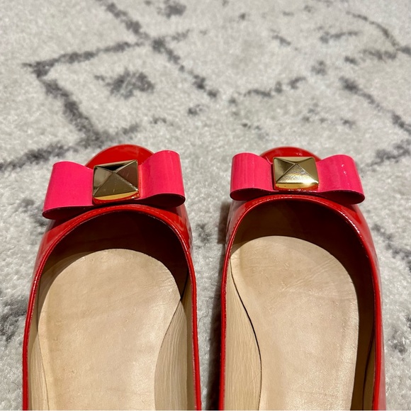 [SOLD] KATE SPADE Red Ballet Flats in Patent Leather US 8.5 - Picture 4 of 8